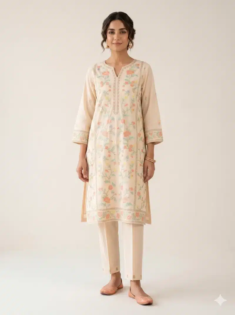 Summer Bloom Lawn Suit